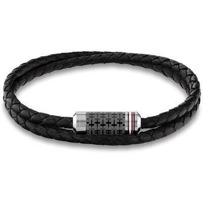 Bransoleta Tommy Hilfiger 2790327 - Elegancki Design, Długość 19cm, Kolor Czarny Bransoleta Tommy Hilfiger 2790327 - Elegancki Design, Długość 19cm, Kolor Czarny