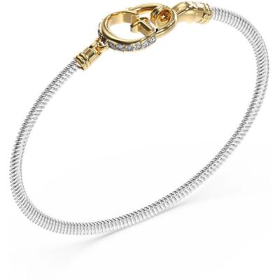 Bransoletka Damska Guess JUBB05399JWYGRHS Srebrzysty Bransoletka Damska Guess JUBB05399JWYGRHS Srebrzysty