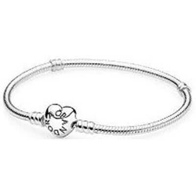Bransoletka Damska Pandora HEART CLASP SNAKE CHAIN BRACELET Bransoletka Damska Pandora HEART CLASP SNAKE CHAIN BRACELET