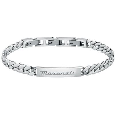 Inny producent Bransoletka - MASERATI - JM222AVD06 - Stal - Zielony - 22 cm Inny producent Bransoletka - MASERATI - JM222AVD06 - Stal - Zielony - 22 cm