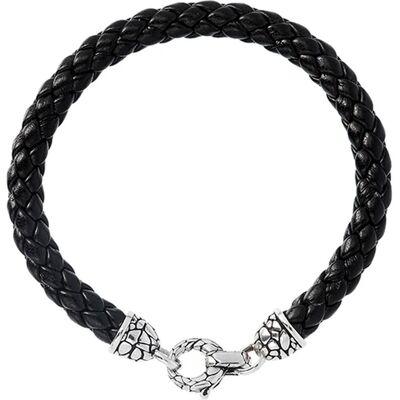 Inny producent Bransoletka Męska Albert M. WSOX00141.BLK Inny producent Bransoletka Męska Albert M. WSOX00141.BLK