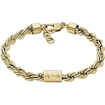 Giorgio Armani Bransoletka Męska Armani Exchange AXG0124710 Stal nierdzewna Giorgio Armani Bransoletka Męska Armani Exchange AXG0124710 Stal nierdzewna