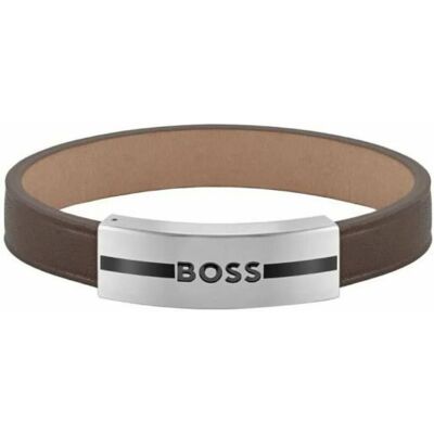 Bransoletka Męska Hugo Boss 1580496M Skórzany 20 cm Bransoletka Męska Hugo Boss 1580496M Skórzany 20 cm