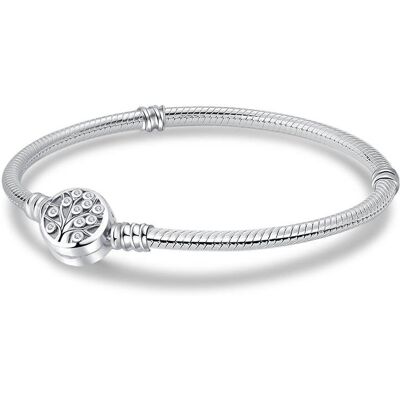 Yongsu Bransoletka modułowa baza do Charms SREBRO 925 Drzewo 17 cm Yongsu Bransoletka modułowa baza do Charms SREBRO 925 Drzewo 17 cm