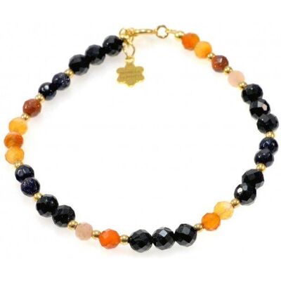 Inny producent Bransoletka Spinel Granat 925 Inny producent Bransoletka Spinel Granat 925
