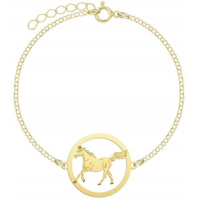 Radziszewska Bransoletka Złota Arabian Horse 925 Łańcuszek Biżuteria Kobieta GRAWER Radziszewska Bransoletka Złota Arabian Horse 925 Łańcuszek Biżuteria Kobieta GRAWER