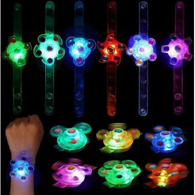 Inny producent BRANSOLETKI 14 SZTUK ŚWIECĄCE LED REGULOWANE WIELOKOLOROWE DZIECI Inny producent BRANSOLETKI 14 SZTUK ŚWIECĄCE LED REGULOWANE WIELOKOLOROWE DZIECI