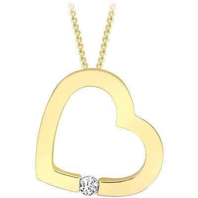 brak danych Carissima Gold NECKLACE HEART Diamond Gold 375 9 ct GIFT 1.45.9084 brak danych Carissima Gold NECKLACE HEART Diamond Gold 375 9 ct GIFT 1.45.9084