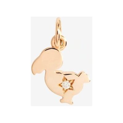 Charm Adulto unisex DODO Dodo Junior rosa e diamantino DMC4014 Charm Adulto unisex DODO Dodo Junior rosa e diamantino DMC4014
