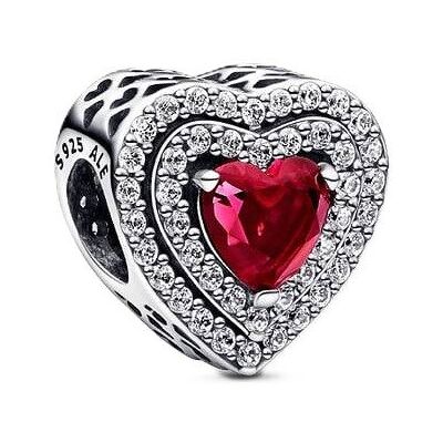 Charms Pandora 799218C02 Lśniące wypukłe serce Charms Pandora 799218C02 Lśniące wypukłe serce