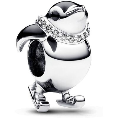 Charms Pandora - Pingwin na nartach 792988C01 Charms Pandora - Pingwin na nartach 792988C01