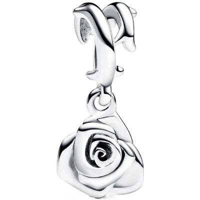 Charms Pandora Zawieszka Kwitnąca Róża 793213C00 Charms Pandora Zawieszka Kwitnąca Róża 793213C00