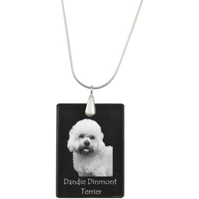 Dandie Dinmont Terrier - Kryształowa Zawieszka Z Psem, Srebrny Naszyjnik Ze Zdjęciem, Personalizowany Wisiorek Marki Art-Dog Dandie Dinmont Terrier - Kryształowa Zawieszka Z Psem, Srebrny Naszyjnik Ze Zdjęciem, Personalizowany Wisiorek Marki Art-Dog