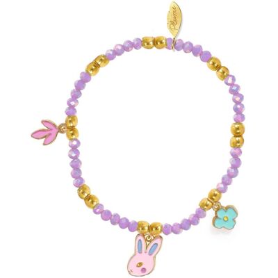 DJECO Bransoletka ROSE PLUME kpl. 6 szt. DJECO Bransoletka ROSE PLUME kpl. 6 szt.