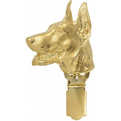 ART Doberman Dobermann broszka z klipsem wystawa psów ART Doberman Dobermann broszka z klipsem wystawa psów