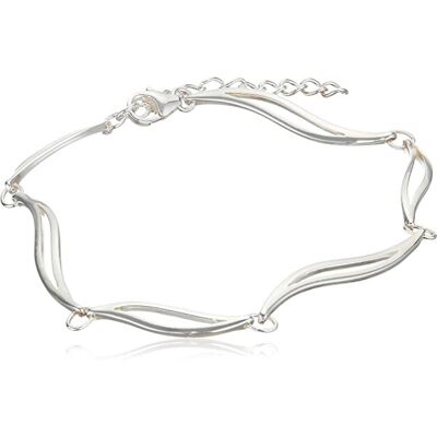 brak danych Elements Silver Linked Leaves Sterling Silver Bracelet Length of 17.5 cm + 3 cm brak danych Elements Silver Linked Leaves Sterling Silver Bracelet Length of 17.5 cm + 3 cm