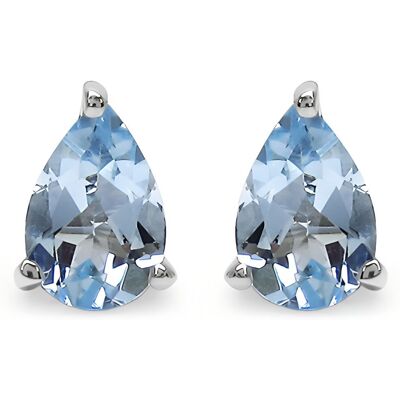 ENAYA TERI 7 srebrne kolczyki blue topaz łezka 1,6 ct. ENAYA TERI 7 srebrne kolczyki blue topaz łezka 1,6 ct.