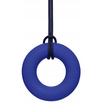 Ark Therapeutic Gryzak Terapeutyczny ARK Naszyjnik Ring Granatowy Ark Therapeutic Gryzak Terapeutyczny ARK Naszyjnik Ring Granatowy