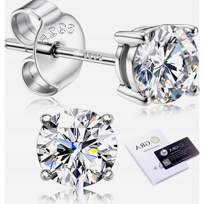 Inny producent KOLCZYKI DAMSKIE MĘSKIE 4-7MM BIŻUTERIA SREBRNA POZŁACANA DIAMENTY OKRĄGŁE Inny producent KOLCZYKI DAMSKIE MĘSKIE 4-7MM BIŻUTERIA SREBRNA POZŁACANA DIAMENTY OKRĄGŁE