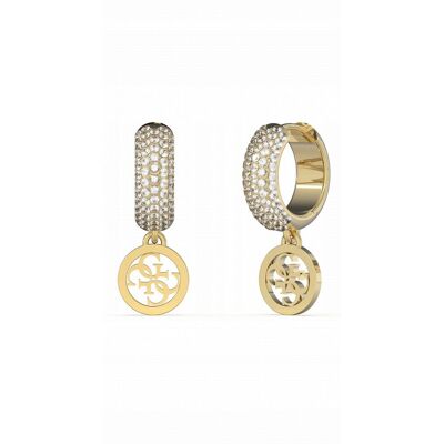 Kolczyki GUESS Crazy Earrings złote JUBE03301JW-YG NA PREZENT Kolczyki GUESS Crazy Earrings złote JUBE03301JW-YG NA PREZENT