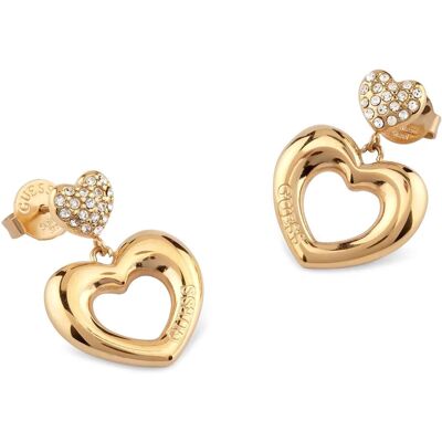 Kolczyki Guess Crazy In Love JUBE05209JWYGT/U Kolczyki Guess Crazy In Love JUBE05209JWYGT/U