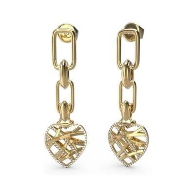 Kolczyki Guess Heart Cage JUBE03096JWYGT/U Kolczyki Guess Heart Cage JUBE03096JWYGT/U