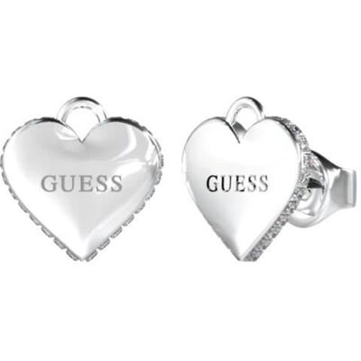 Inny producent Kolczyki - GUESS - JUBE02231JWRHT-U - Stal nierdzewna - Srebro - Cyrkonia Inny producent Kolczyki - GUESS - JUBE02231JWRHT-U - Stal nierdzewna - Srebro - Cyrkonia