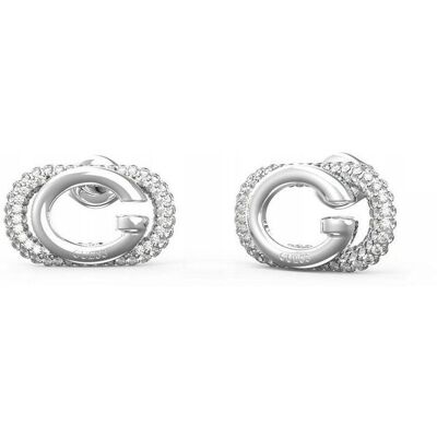 Kolczyki Guess Oh My G JUBE04511JW srebrne na prezent Kolczyki Guess Oh My G JUBE04511JW srebrne na prezent