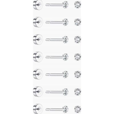 Inny producent KOLCZYKI STAL CHIRURGICZNA ZŁOTE 2-8 MM CYRKONIA 7 PAR SZTUK HIPOALERGICZNE Inny producent KOLCZYKI STAL CHIRURGICZNA ZŁOTE 2-8 MM CYRKONIA 7 PAR SZTUK HIPOALERGICZNE
