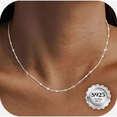 Inny producent ŁAŃCUSZEK SREBRNY 18K POZŁACANY 12 MM NASZYJNIK DYSKI SZYJNY BŁYSZCZĄCY Inny producent ŁAŃCUSZEK SREBRNY 18K POZŁACANY 12 MM NASZYJNIK DYSKI SZYJNY BŁYSZCZĄCY