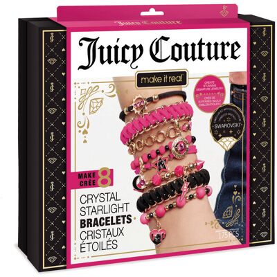 Make it real, zestaw do tworzenia bransoletek Juicy Couture x Swarovski Make it real, zestaw do tworzenia bransoletek Juicy Couture x Swarovski