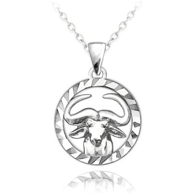MINET Srebrny naszyjnik Zodiac BYK MINET Srebrny naszyjnik Zodiac BYK