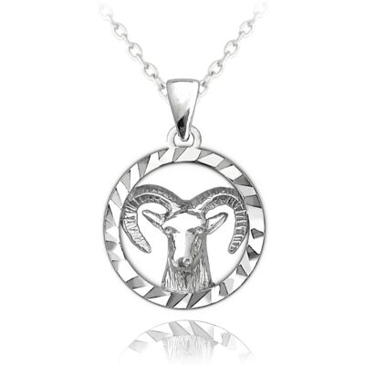 MINET Srebrny naszyjnik Zodiac KOZIOROŻEC MINET Srebrny naszyjnik Zodiac KOZIOROŻEC