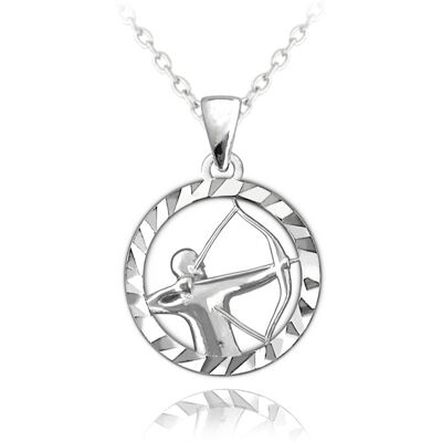 MINET Srebrny naszyjnik Zodiac STRZELEC MINET Srebrny naszyjnik Zodiac STRZELEC
