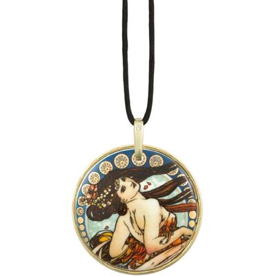 Goebel Naszyjnik - Alphonse Mucha The Goebel Naszyjnik - Alphonse Mucha The
