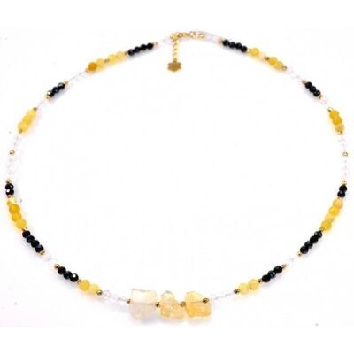 UPOMINKARNIA Naszyjnik Cytryn Opal 925 UPOMINKARNIA Naszyjnik Cytryn Opal 925