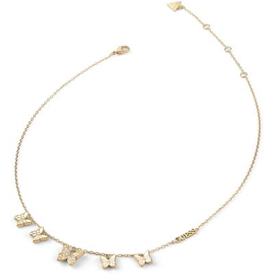 Naszyjnik Guess Chrysalis JUBN04101JWYGWHT/U motyle Naszyjnik Guess Chrysalis JUBN04101JWYGWHT/U motyle