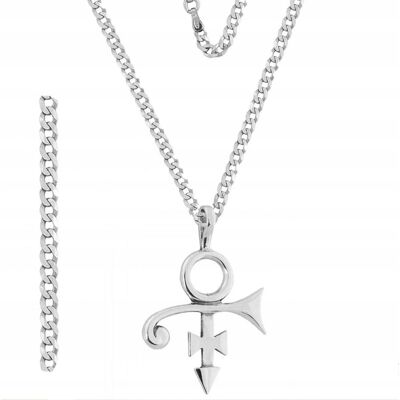 ulex premium Naszyjnik Prince Symbol Miłości Srebro pr. 925 Pancerka Srebrny 55 cm ulex premium Naszyjnik Prince Symbol Miłości Srebro pr. 925 Pancerka Srebrny 55 cm