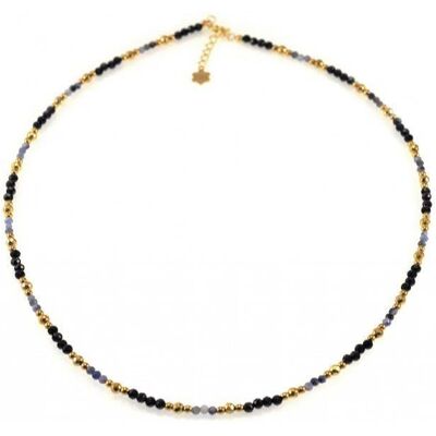 UPOMINKARNIA Naszyjnik Spinel Sodalit 925 UPOMINKARNIA Naszyjnik Spinel Sodalit 925
