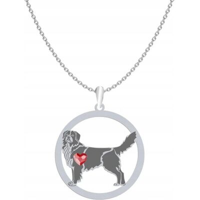 Radziszewska Naszyjnik Srebrny Nova Scotia Duck Tolling Retriever 925 Łańcuszek GRAWER Radziszewska Naszyjnik Srebrny Nova Scotia Duck Tolling Retriever 925 Łańcuszek GRAWER