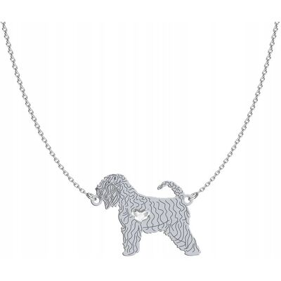 Radziszewska Naszyjnik Srebrny z Irish Soft-coated Wheaten Terrier 925 Kobieta GRAWER Radziszewska Naszyjnik Srebrny z Irish Soft-coated Wheaten Terrier 925 Kobieta GRAWER