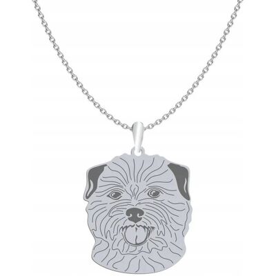 Radziszewska Naszyjnik Srebrny z psem Norfolk Terrier 925 Łańcuszek na Urodziny GRAWER Radziszewska Naszyjnik Srebrny z psem Norfolk Terrier 925 Łańcuszek na Urodziny GRAWER