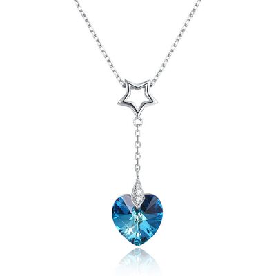 Yongsu Naszyjnik Srebro 925 do Swarovski cyrkonie Yongsu Naszyjnik Srebro 925 do Swarovski cyrkonie