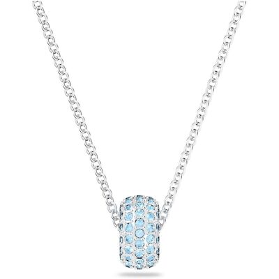 Naszyjnik Swarovski - Stone, Blue, Silver 5642886 Naszyjnik Swarovski - Stone, Blue, Silver 5642886