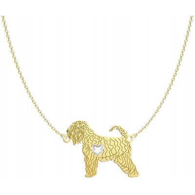Radziszewska Naszyjnik Złoty z Irish Soft-coated Wheaten Terrier 925 Kobieta GRAWER Radziszewska Naszyjnik Złoty z Irish Soft-coated Wheaten Terrier 925 Kobieta GRAWER