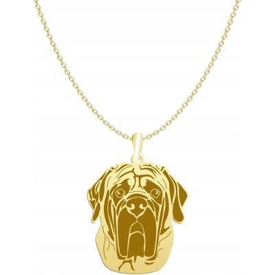 Radziszewska Naszyjnik Złoty z psem English Mastiff 925 Biżuteria na Prezent GRAWER Radziszewska Naszyjnik Złoty z psem English Mastiff 925 Biżuteria na Prezent GRAWER