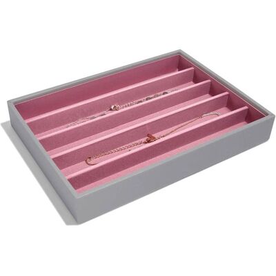 Organizer na łańcuszki (szaro-różowy) Classic Stackers Organizer na łańcuszki (szaro-różowy) Classic Stackers