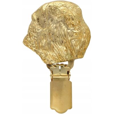 ART Owczarek Flandryjski broszka z klipsem dog show ART Owczarek Flandryjski broszka z klipsem dog show