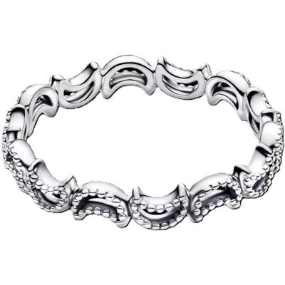 Pierścionek Damski Pandora 194258C00-52 12 Srebrzysty Pierścionek Damski Pandora 194258C00-52 12 Srebrzysty