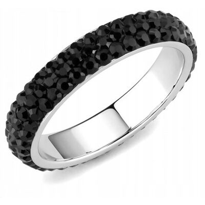 ARTWINGS Pierścionek obrączka LUXURY BLACK czarny r. 14 ARTWINGS Pierścionek obrączka LUXURY BLACK czarny r. 14